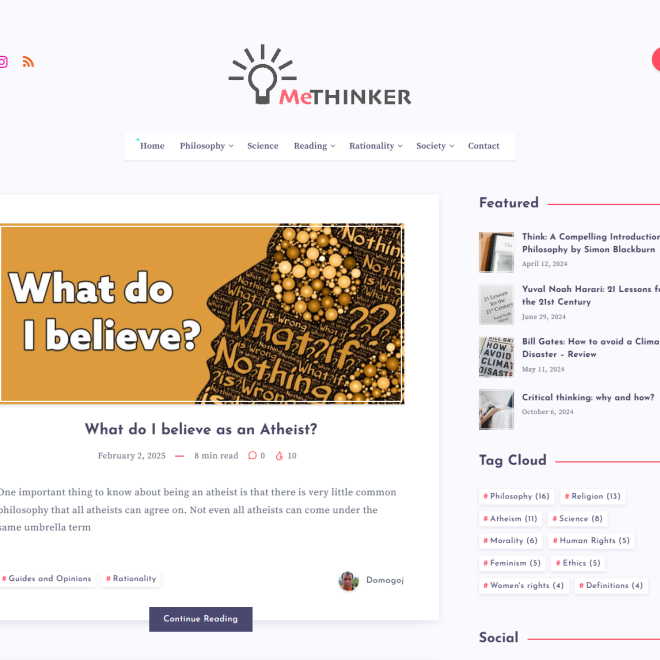 New Personal Project: MeThinker