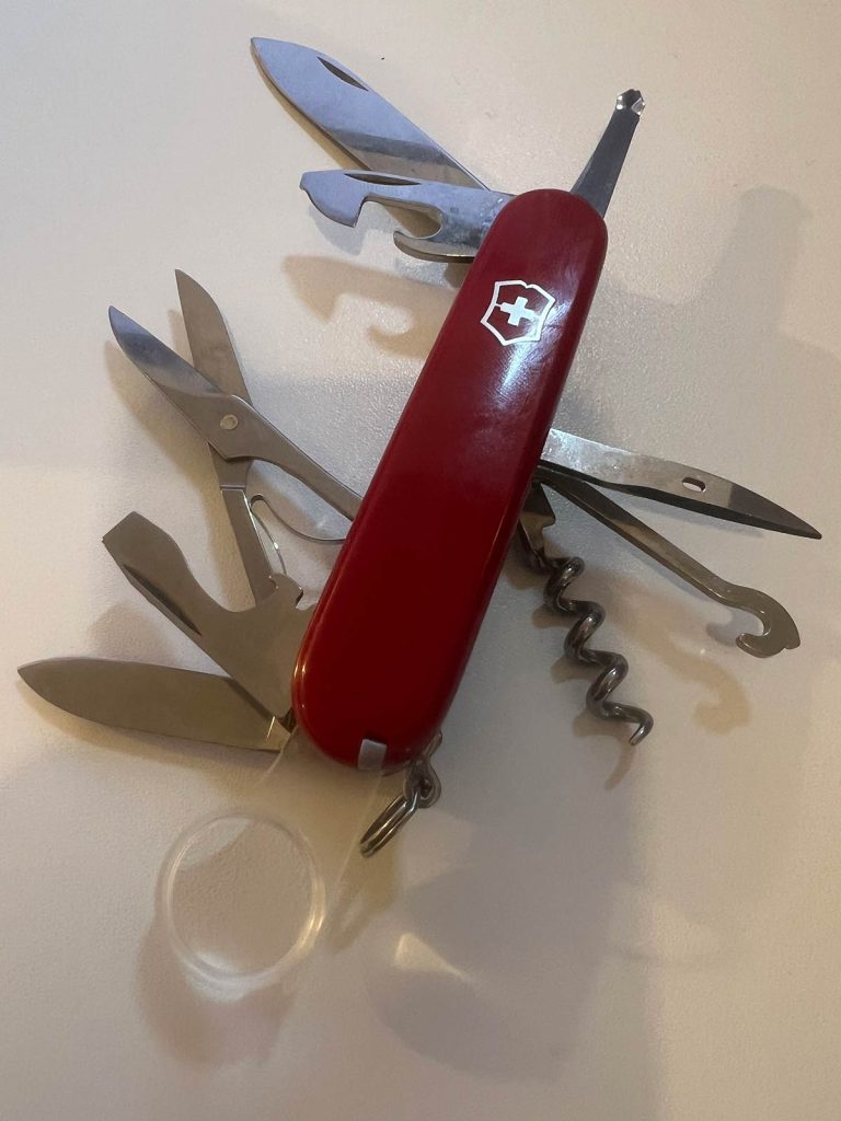Victorinox Explorer with all its tools
